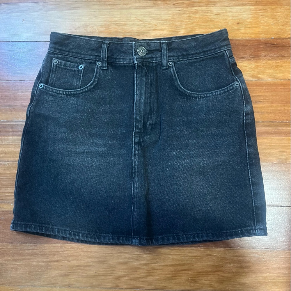 BDG denim mini skirt
